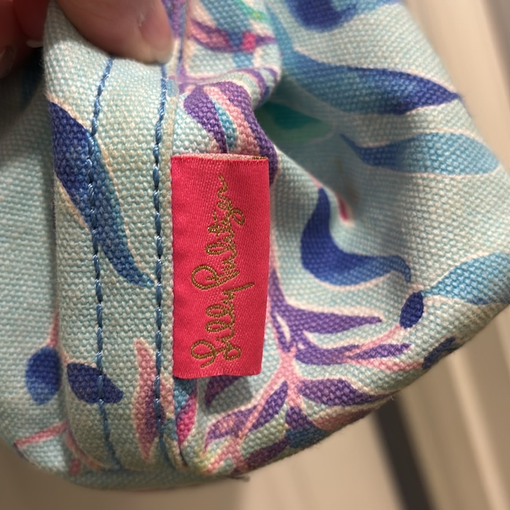 Lilly Pulitzer Colorful Patterned Tote Bag - Picture 2 of 7